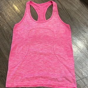 Lululemon Pink Swiftly Tank